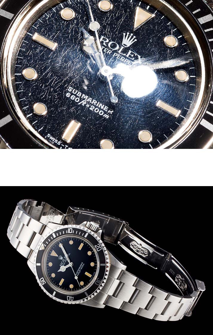 chuukotokei: Rolex Submariner Ref.5513 spider dial-1988 (ROLEX SUBMARINER Ref.5513 SPIDER DIAL 