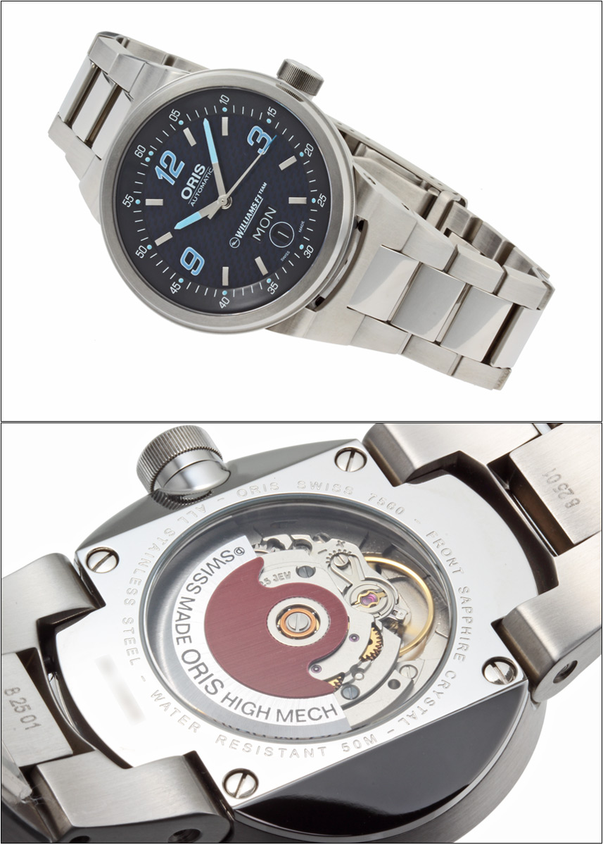 oris f1 team day date