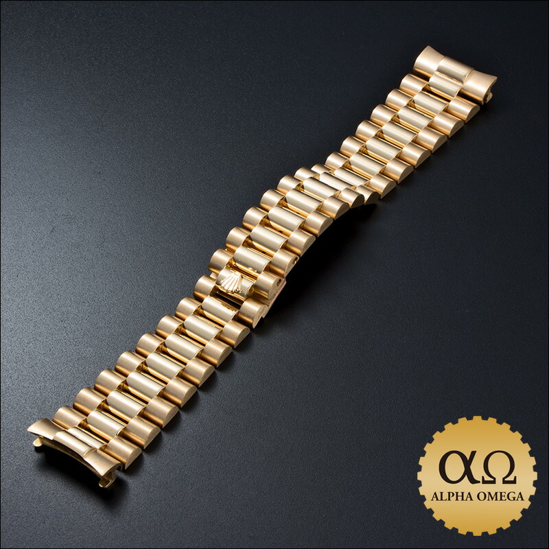 Chuukotokei Rolex Day Date President Bracelet Ref 8385 18038 Rolex Day Date President Bracelet Ref 8385 18038 18238 For 1987 Yellow Gold