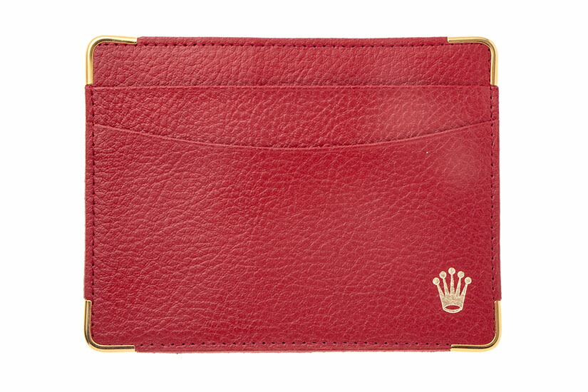 楽天市場】ロレックス パスケース/カードケース Ref.101.60.55 赤 1990