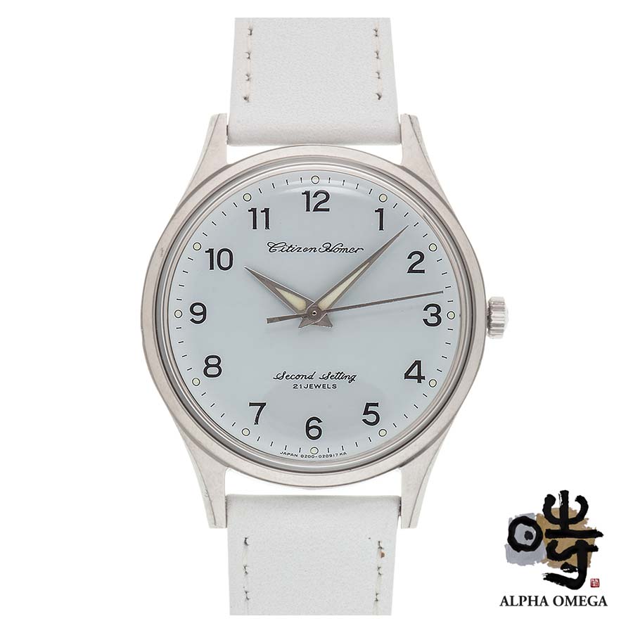 楽天市場】シチズン ホーマー 鉄道時計 水色文字盤 東南鉄 164
