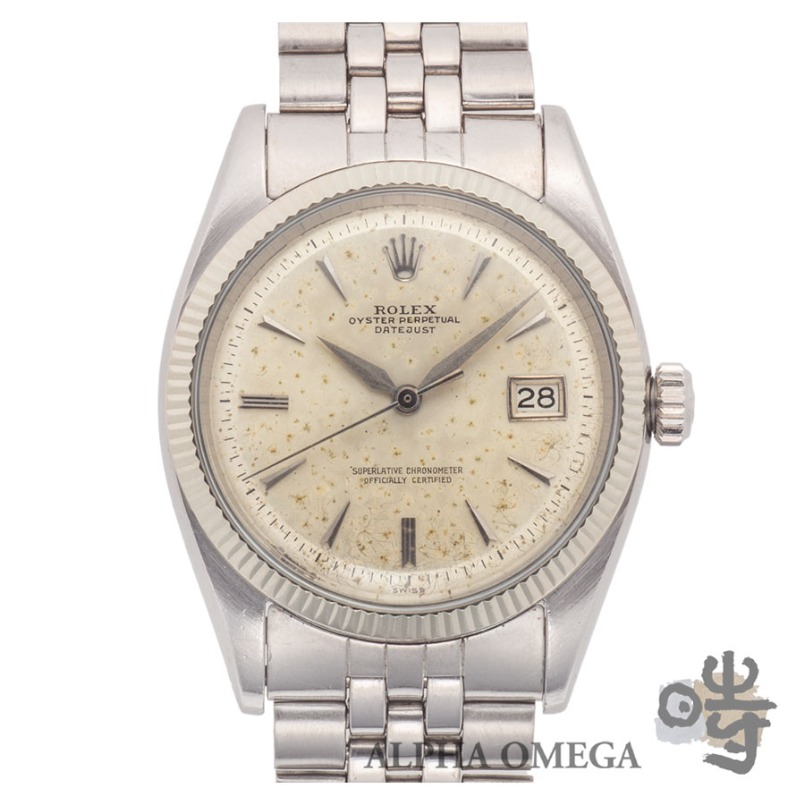 ROLEX デイトジャスト ホワイト(輸入品。コメントでお問い合わせください。) 中古)ROLEX ロレックス デイトジャスト 36mm 16203 ホワイト