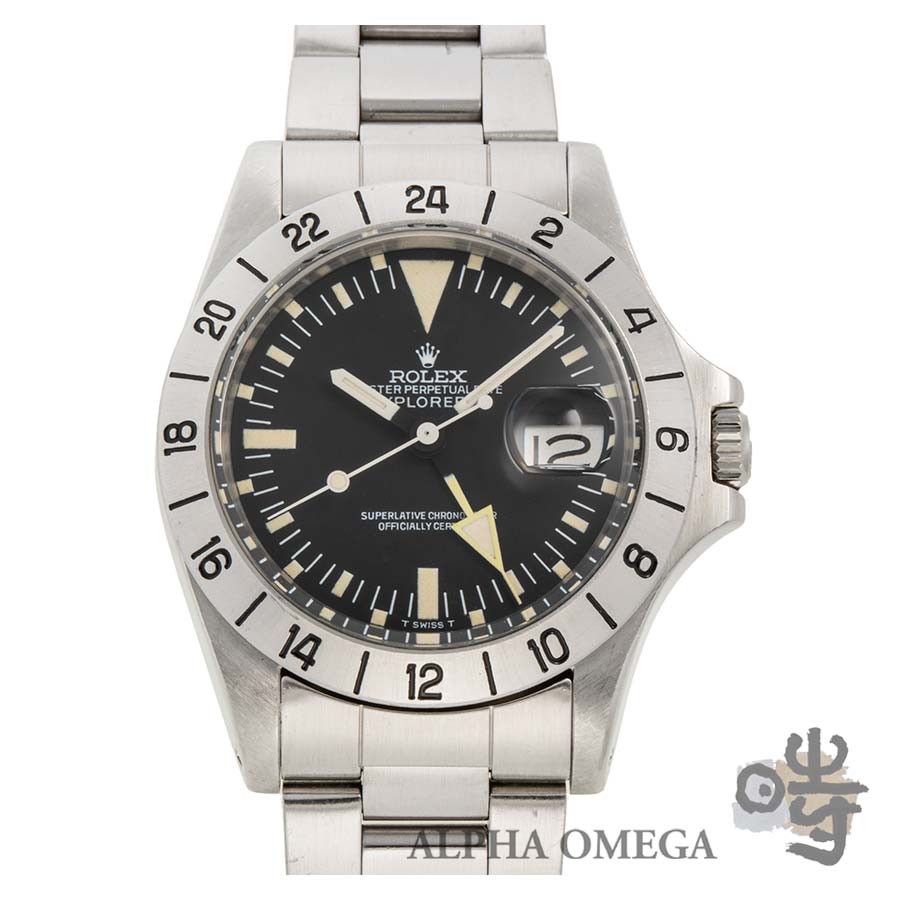 楽天市場】ロレックス エクスプローラー2 ストレート針/アルビノGMT