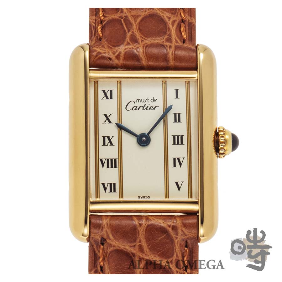 楽天市場】カルティエ マスト タンク SM Ref.W1010195 ヴェルメイユ SV