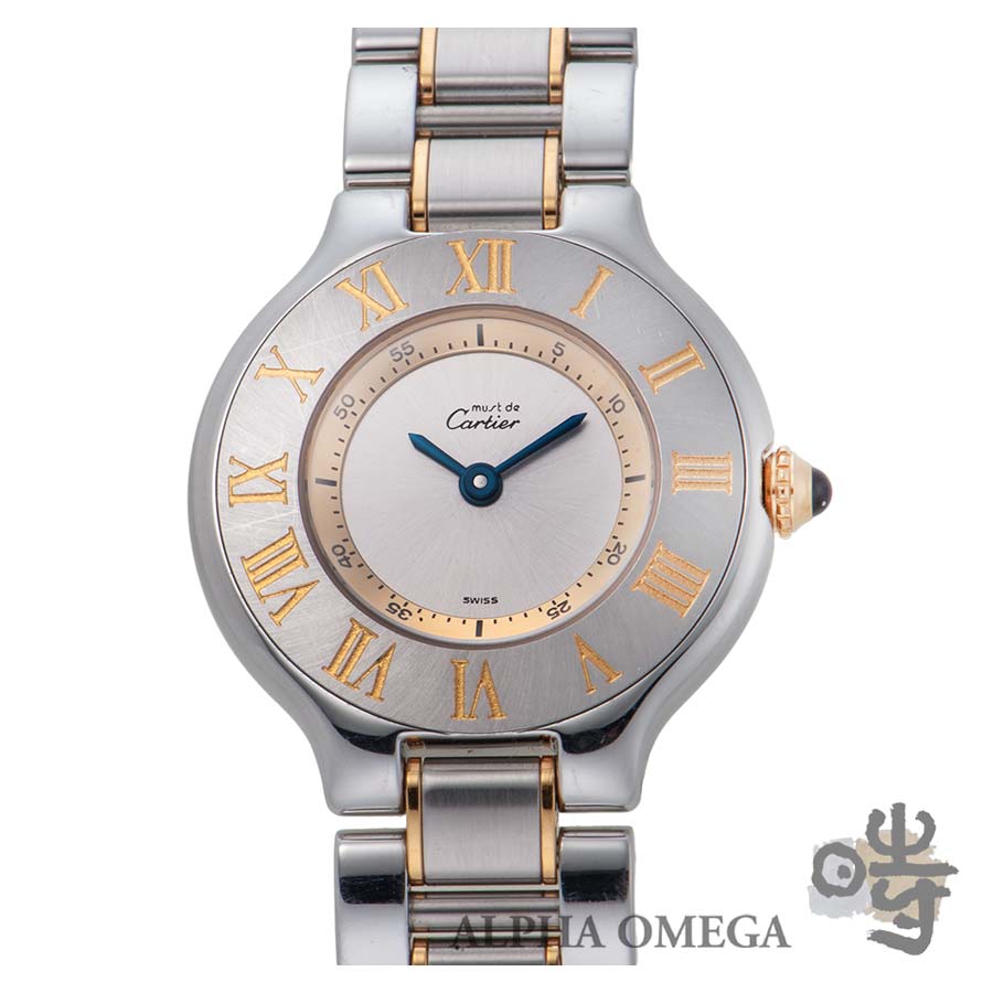 楽天市場】【ウォッチ】Cartier カルティエ マスト21 オートスカフ