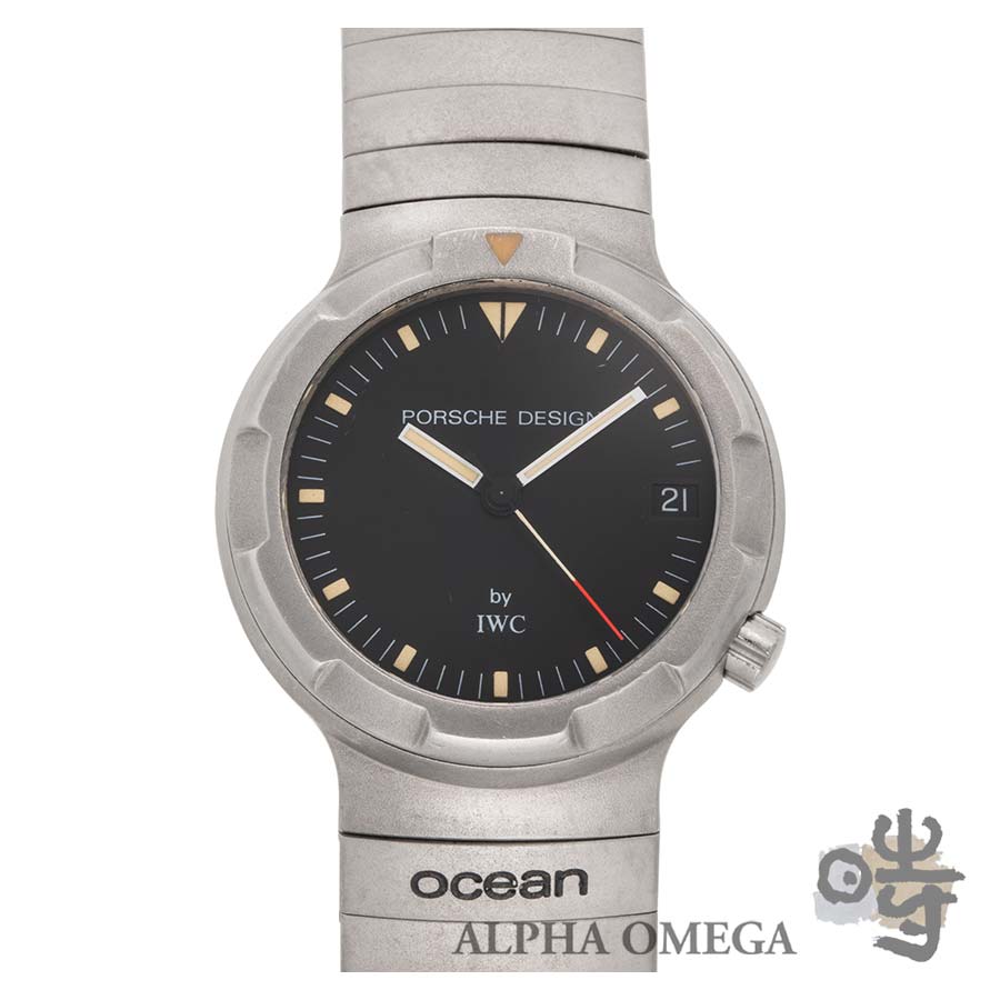 ポルシェ デザイン by IWC オーシャン 500 中期 Ref.3523 チタン(Ti) 1990年前後 【中古】【ヴィンテージ】【未研磨】【メンズ】