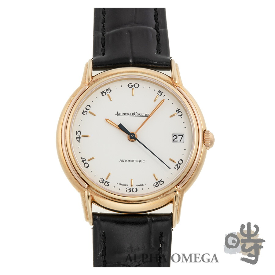 ジャガー ルクルト オデュッセウス Ref.165.7.89S ゴールド(YG) 1992年【中古】【ヴィンテージ】【未みがき上げる】【托する】【メンズ】 メンズ腕時計-腕時計