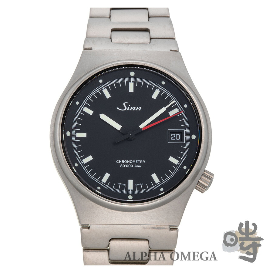 ジン アンチマグネティック Ref.244.010 チタン(TI) 2008年 後期型 【中古】【モダン】【未研磨】【委託】【メンズ】