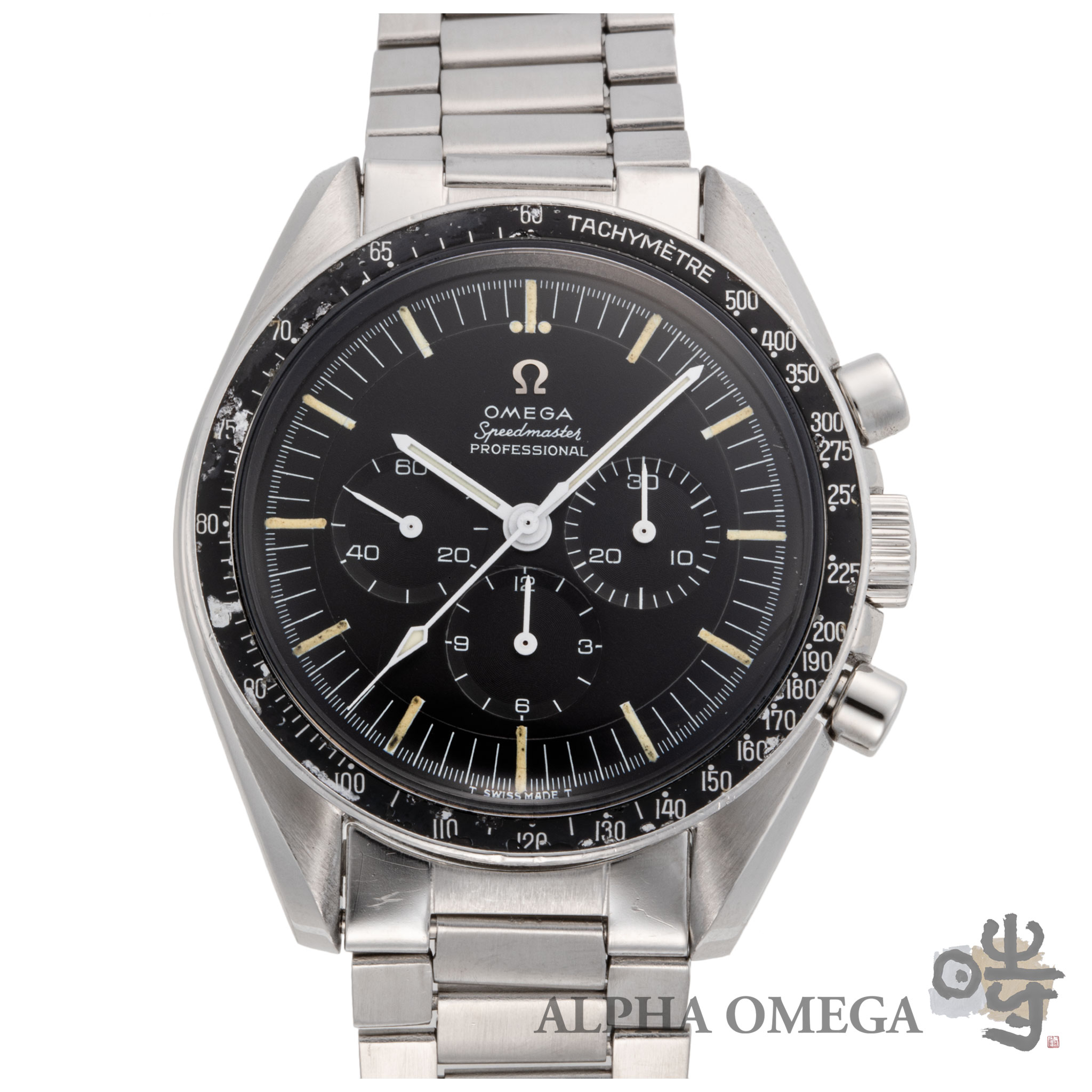 オメガ スピードマスタープロフェッショナル フォースモデル Ref.145.012-67 Cal.321 スチール(SS) 1967年 Ser.250【中古】【ヴィンテージ】【委託】【メンズ】｜アルファオメガ