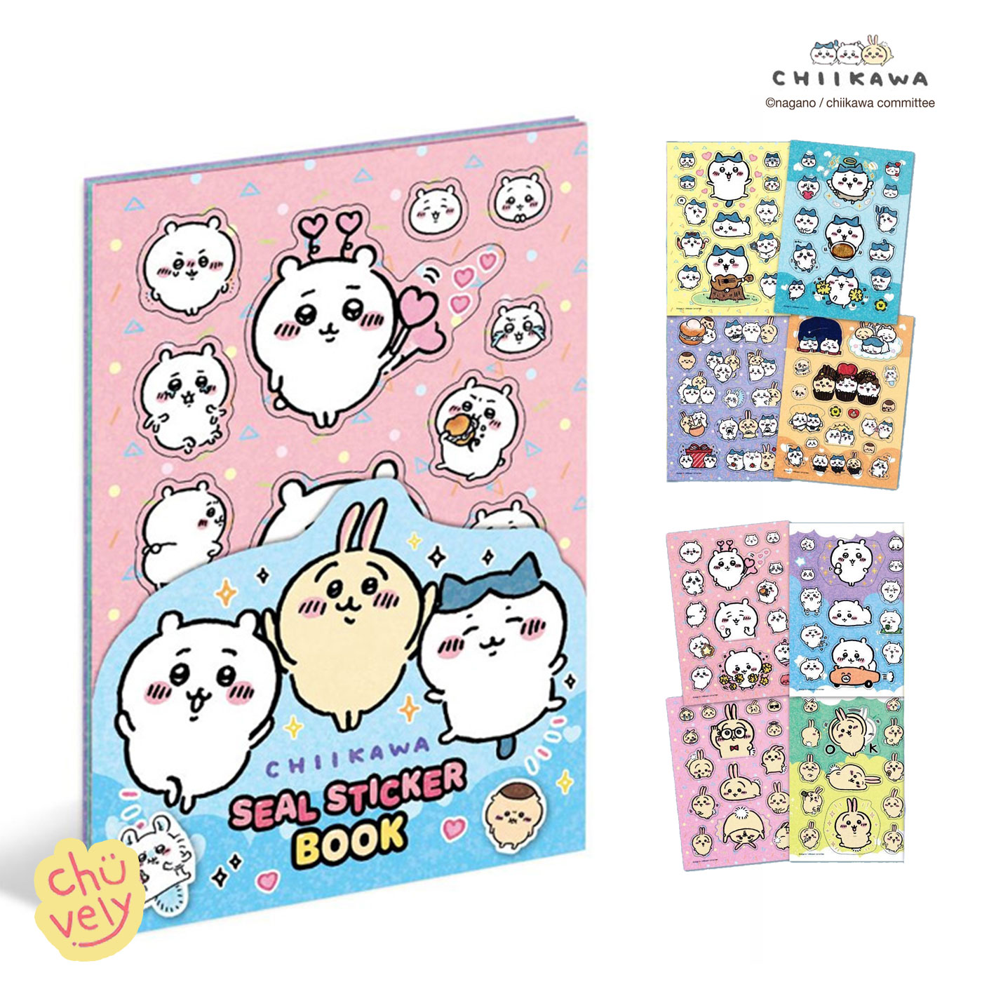 楽天市場】ちいかわ ステッカー シール ブック グッズ マルチ 人気