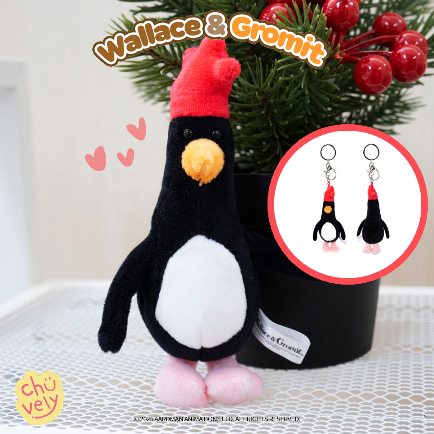 楽天市場】ウォレスとグルミット マッグロウ キーホルダー キーリング