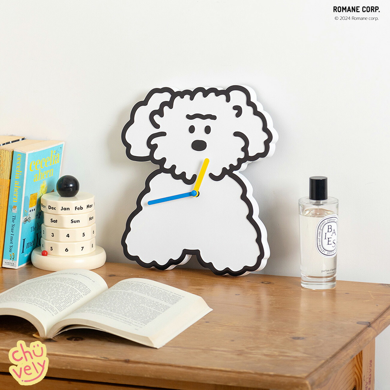 【楽天市場】Brunch Brother 時計 壁掛け GURUMI ROMANE Wall Clock 韓国インテリア インテリア用品 韓国