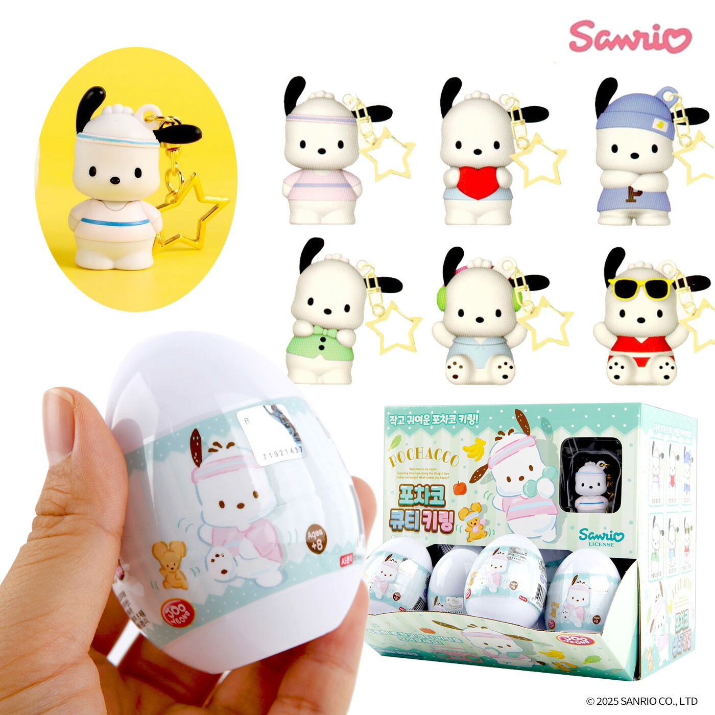 【即購入可】ポチャッコ　お着替え　シークレットマスコット　全8種類　サンリオ Amazon.co.jp: サンリオ(SANRIO) シークレットマスコット（おき