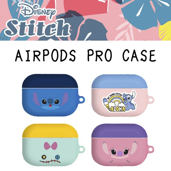 AIRPODSPROCASE エアポッズプロ Disney ディズニー イヤホン ワイヤレス スマホアクセサリー カラビナ ハード 透明ケース キャラクター ストア グッズ アニメ
