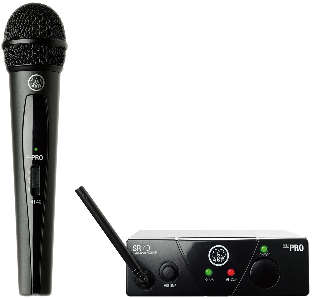 アーカーゲー AKG WMS40 PRO MINI VOCAL SET JP1 ワイアレスマイク|chuya-online チューヤオンライン