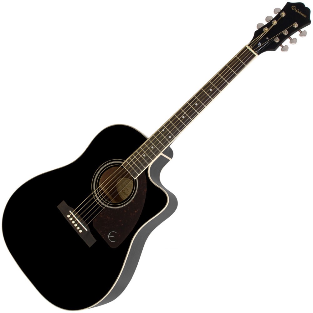 【美品】Epiphone アコースティックギター エボニーブラック　おまけ多数 Epiphone（エピフォン） Epiphone Hummingbird Studio EB エボニー