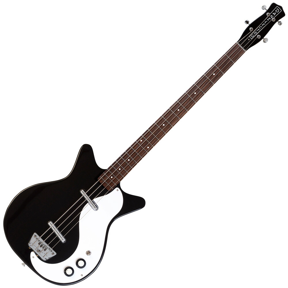 ダンエレクトロ　LONGHORN BASS (Black) ロングホーン　ベース 調整済で弾きやすいDanelectro LONGHORN BASS BLK : 伊藤楽器