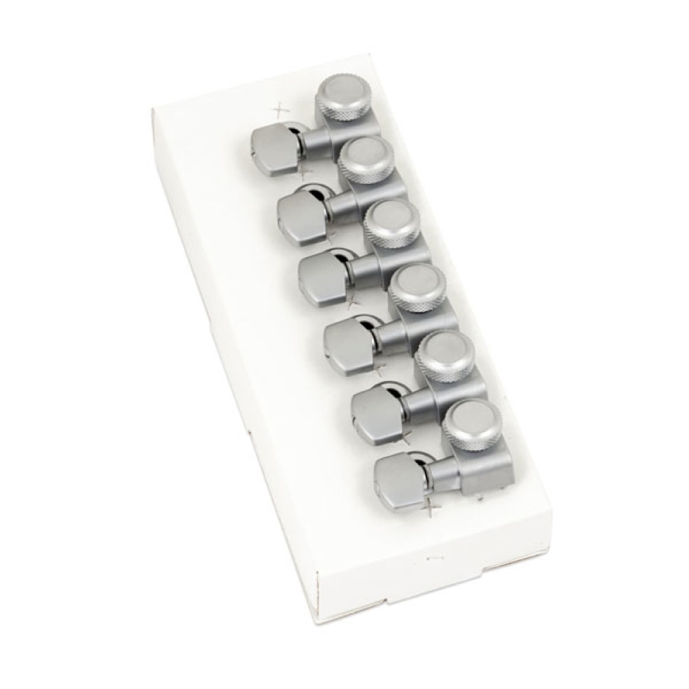 フェンダー Fender Locking Stratocaster/Telecaster Tuning Machines ブラッシュドクローム ギター用ペグ