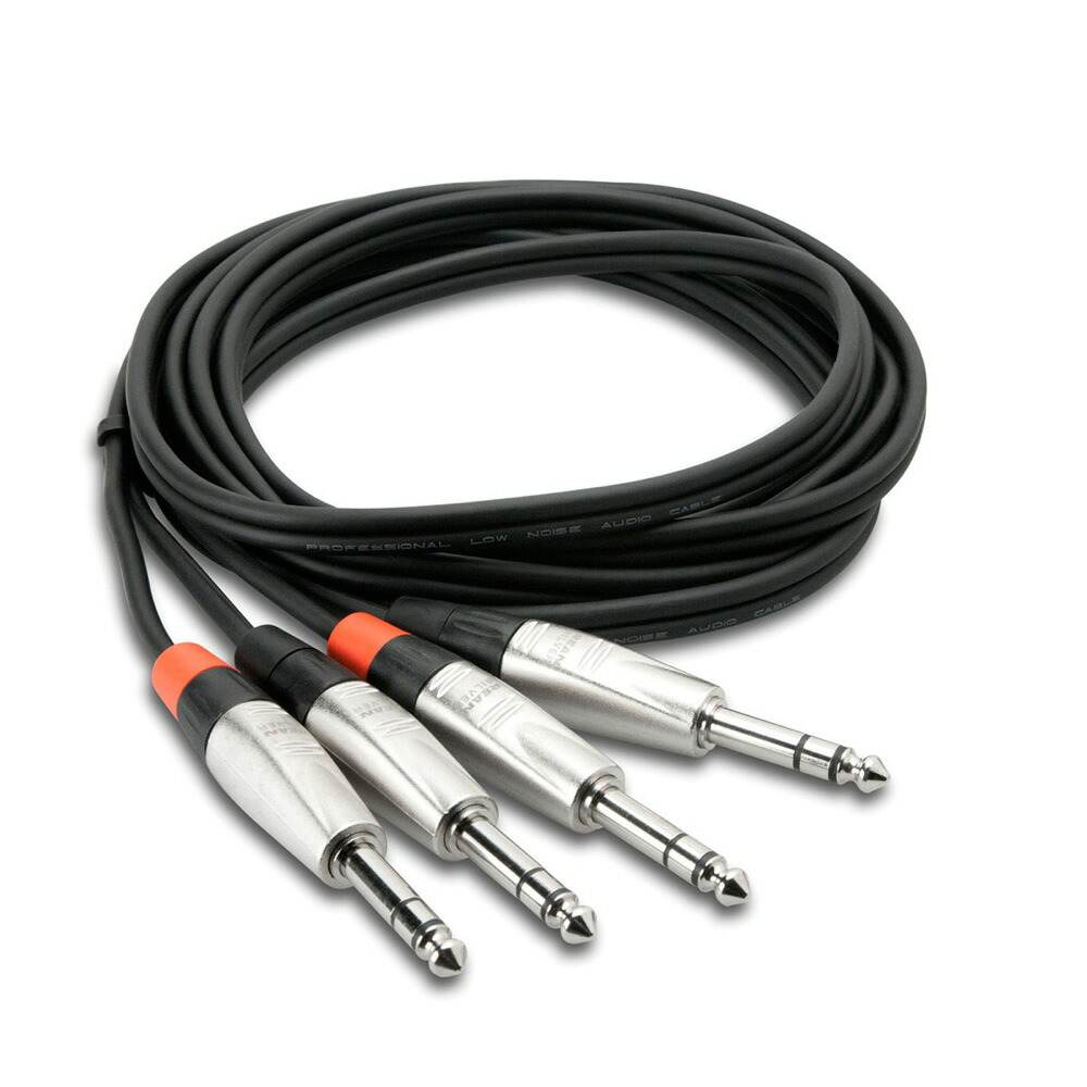 最新の激安 Hosa STX-105M 1.5m ステレオフォンオス-XLRオス ケーブル Hosa HXS-005 1.5m XLRキャノンメス-ステレオフォンオス オーディオケーブル