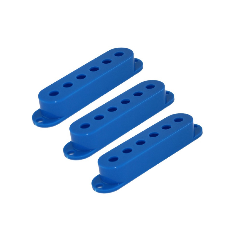 海外限定】 ALLPARTS PICKUP COVER 8220 Set of 3 Blue Pickup Covers for  Stratocaster ピックアップカバー somaticaeducar.com.br