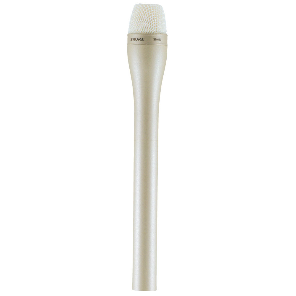 SHURE SM63 ダイナミックマイクロホン 黒 Amazon | SHURE SM63-X インタビュー用 マイクロホン