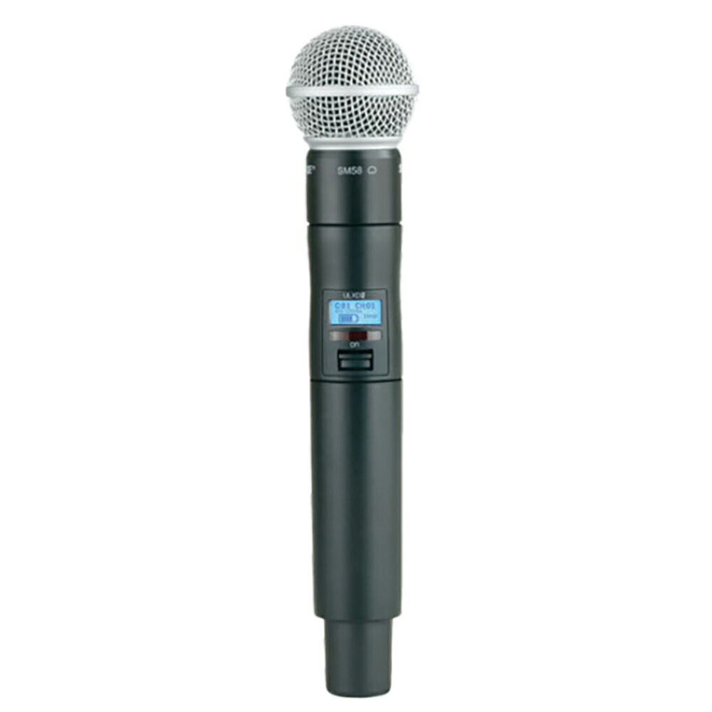 SHURE 無線マイク SHURE QLXD2/SM58-JB ワイヤレスマイク(シュアー QLX-D Wireless