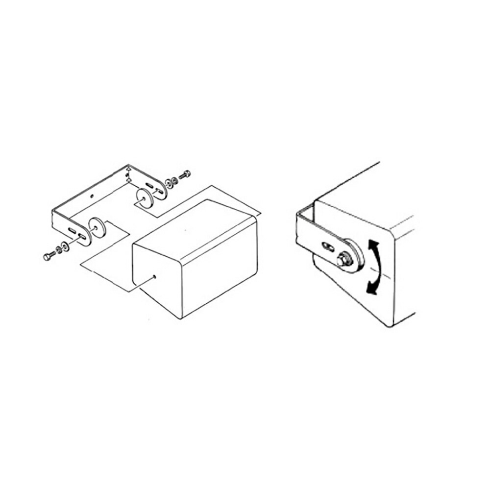 新品未使用　JBL スピーカー取付金具　U字金具　MTC-25UB-1 ペア 楽天市場】JBL PROFESSIONAL MTC-25UB-1 スピーカー用 U字金具 黒