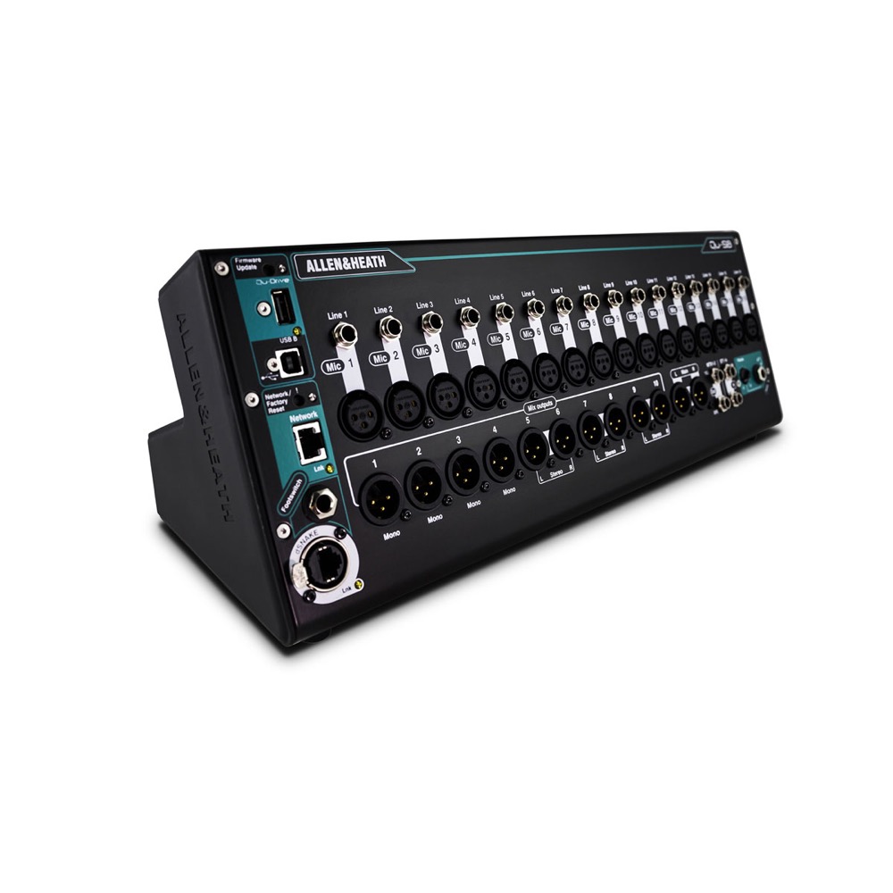 楽天市場】Allen＆Heath Qu-SB PORTABLE 18 IN / 14 OUT DIGITAL MIXER