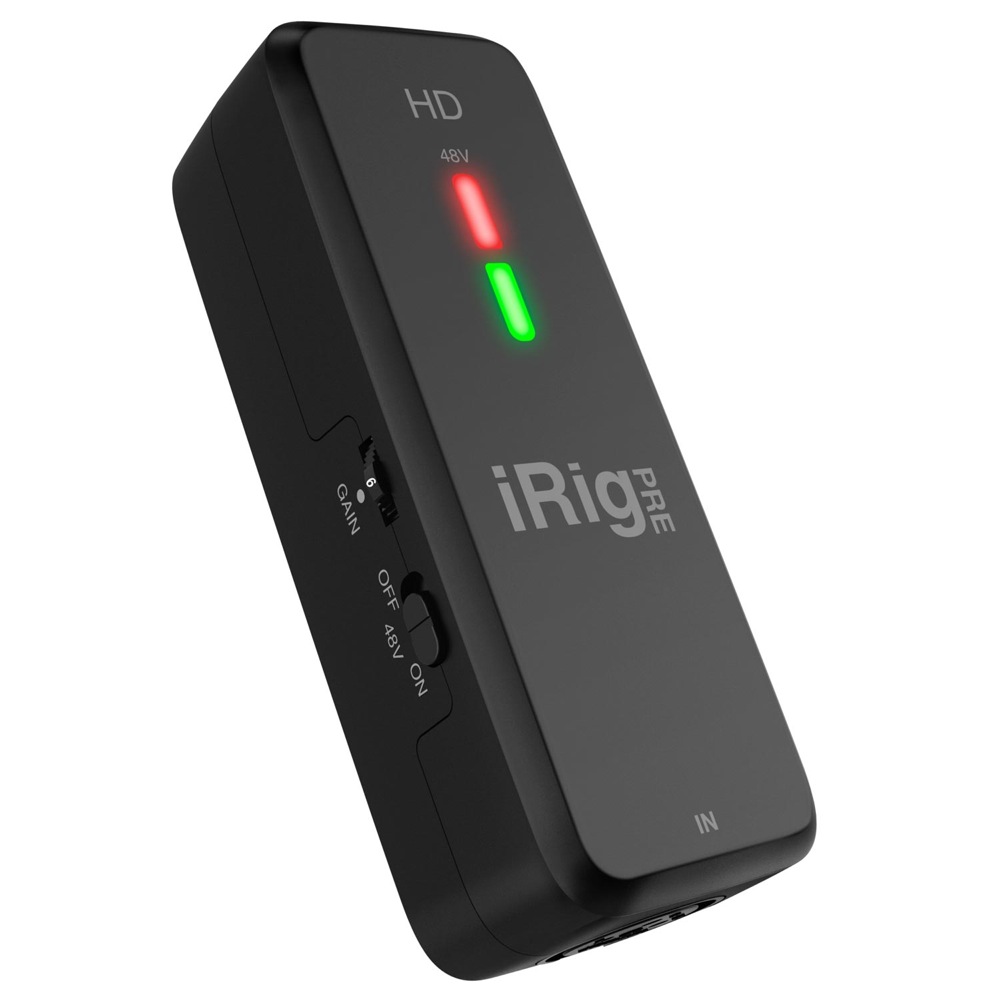 IK Multimedia iRig Pre HD モバイルオーディオインターフェイス｜chuya-online チューヤオンライン
