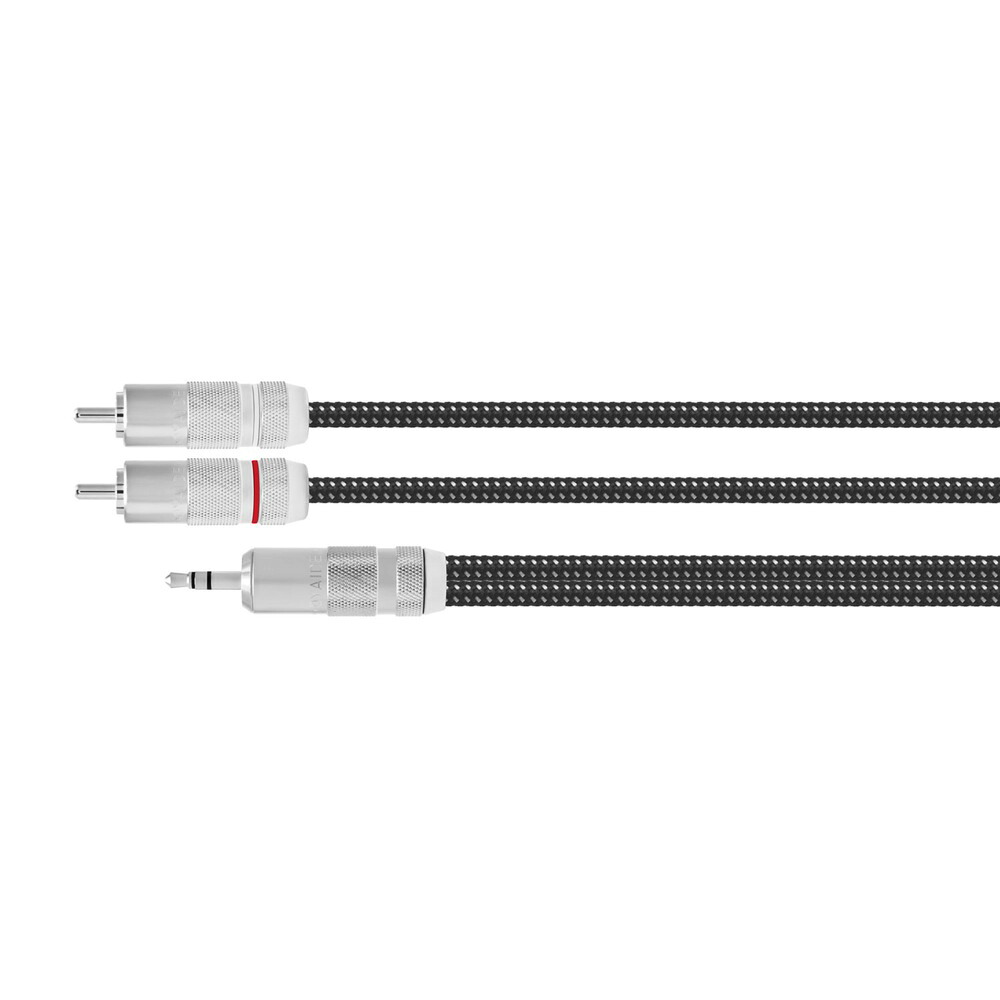 OYAIDE HPSC-35R 2.5m 3.5ステレオミニ-RCAケーブル