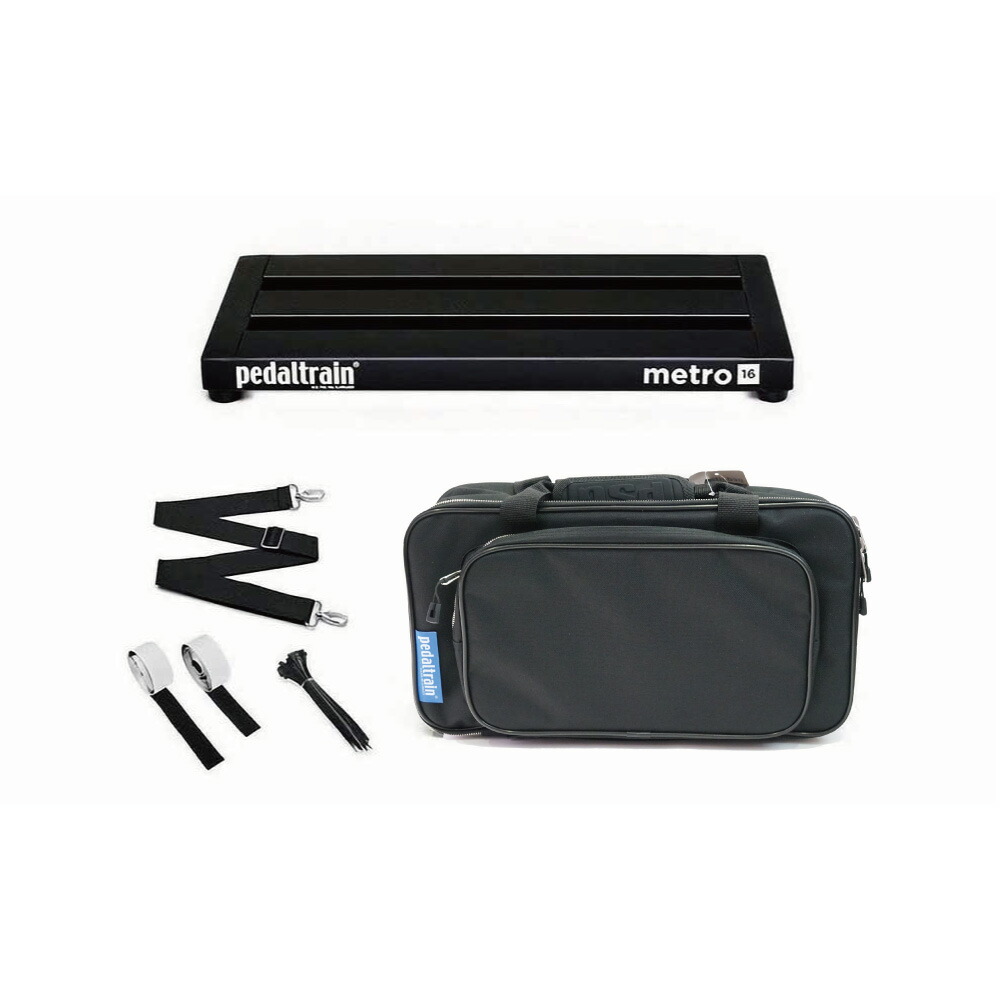 PEDALTRAIN PT-N24-SC NOVO24 ソフトケース付き pedaltrain PT-N24-SC Novo 24ペダルボード ソフトケース付