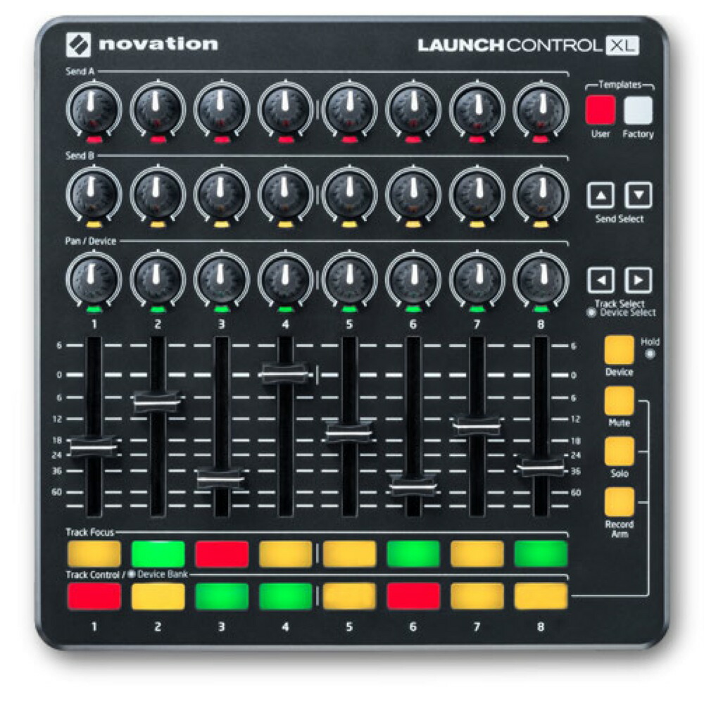novation LaunchControl XL MIDIコントローラー MKII novation LaunchControl XL MIDIコントローラー MKII