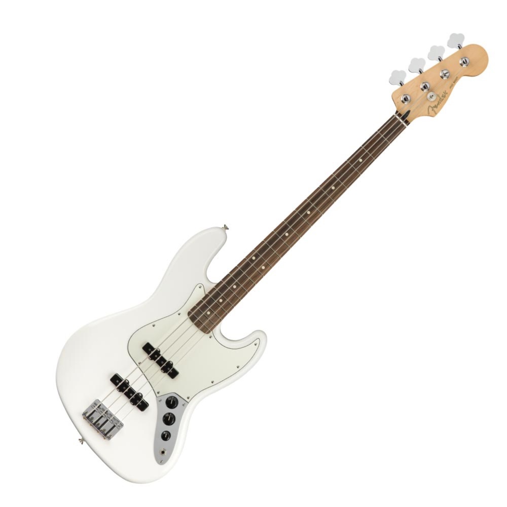 フェンダー Fender Player Jazz エレキベース Bass PF Polar White