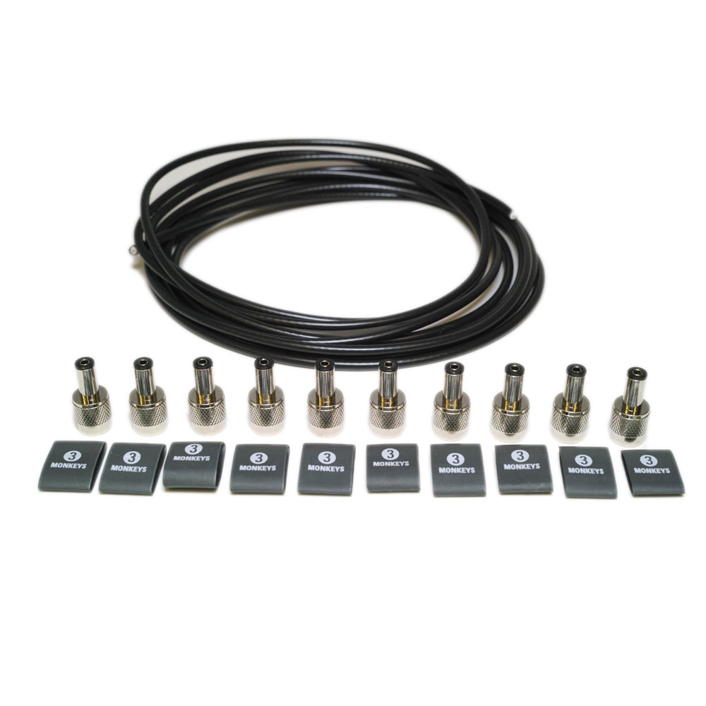 3 Monkeys Solderless DC Solderless Pedalboard Kit ソルダーレス DCケーブルキット