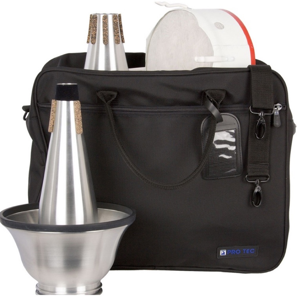 楽天市場】PROTEC ミュートバッグ トロンボーン用 6個収納可能 小物