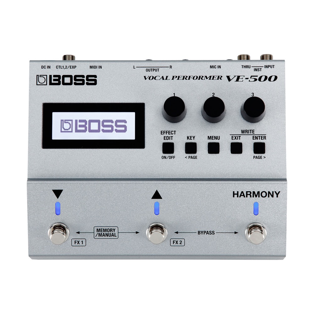 【新品未使用】ボスVE-2 Vocal Harmonist ボーカルエフェクター BOSS VE-2 Vocal Harmonist ボーカルエフェクター ボス VE2