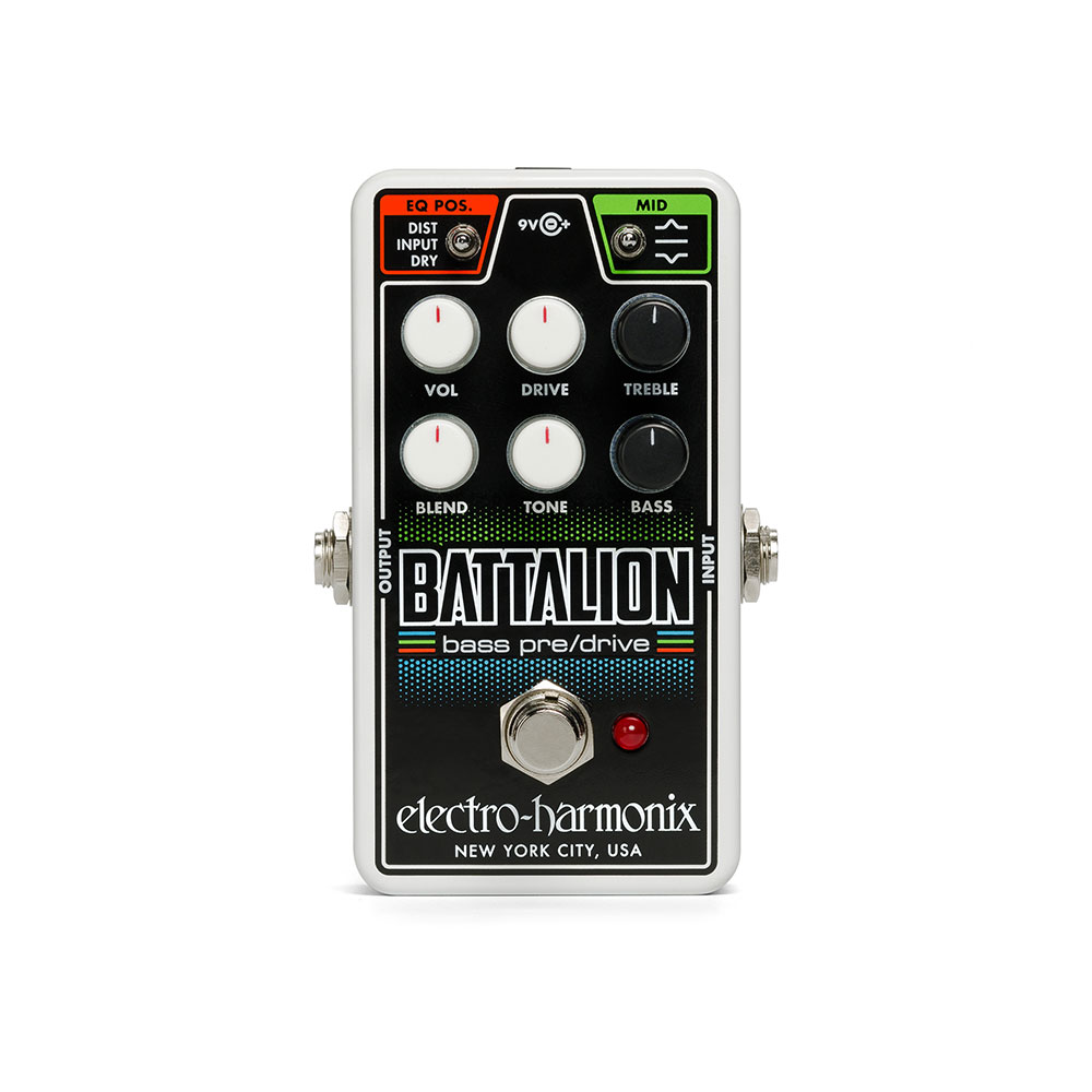 楽天市場】ELECTRO HARMONIX Nano Battalion Bass Preamp & Overdrive
