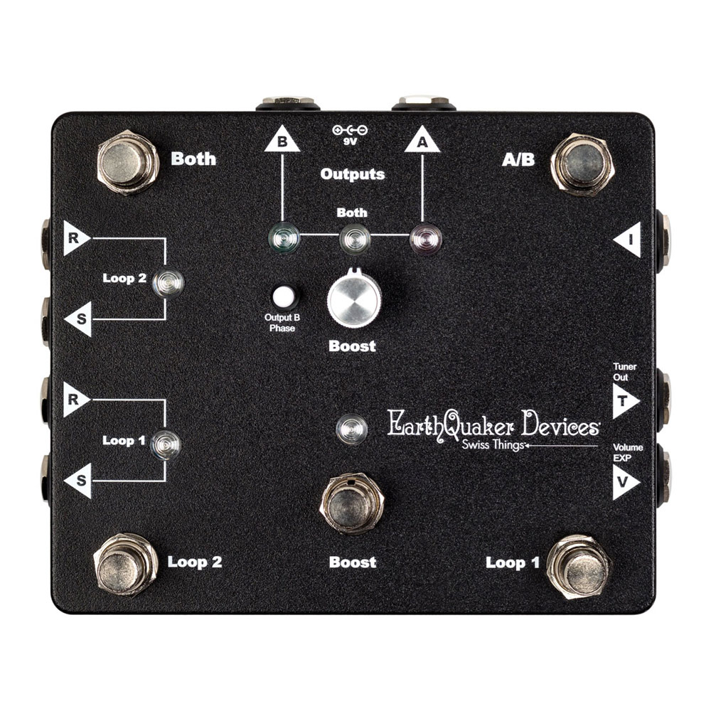 EarthQuaker Devices アースクエイカーデバイセス EQD Swiss Things エフェクトループ スイッチャー