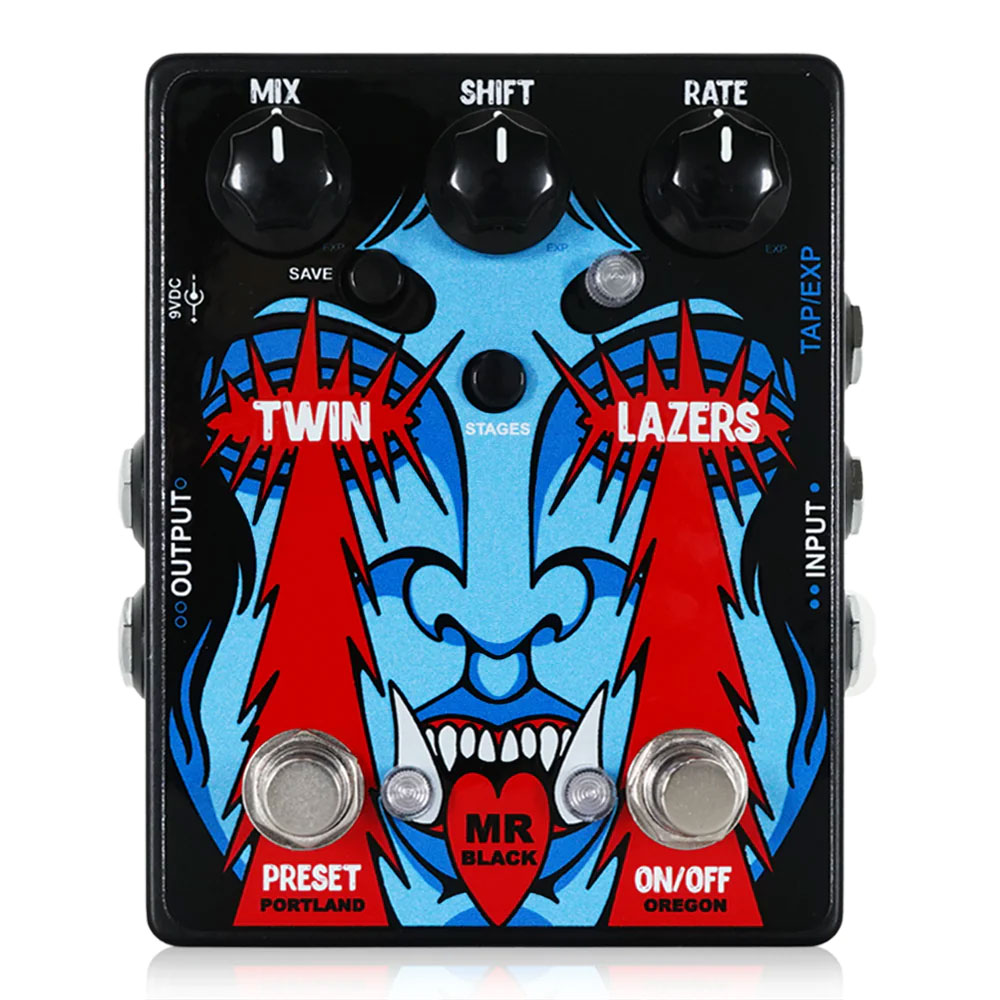 Mr. Black Twin Lazers フェイザー ギターエフェクター 27,742円