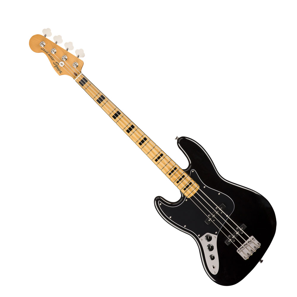 スクワイヤー/スクワイア Squier Classic Vibe '70s Jazz Bass LH BLK MN エレキベース｜chuya-online チューヤオンライン 45,540円