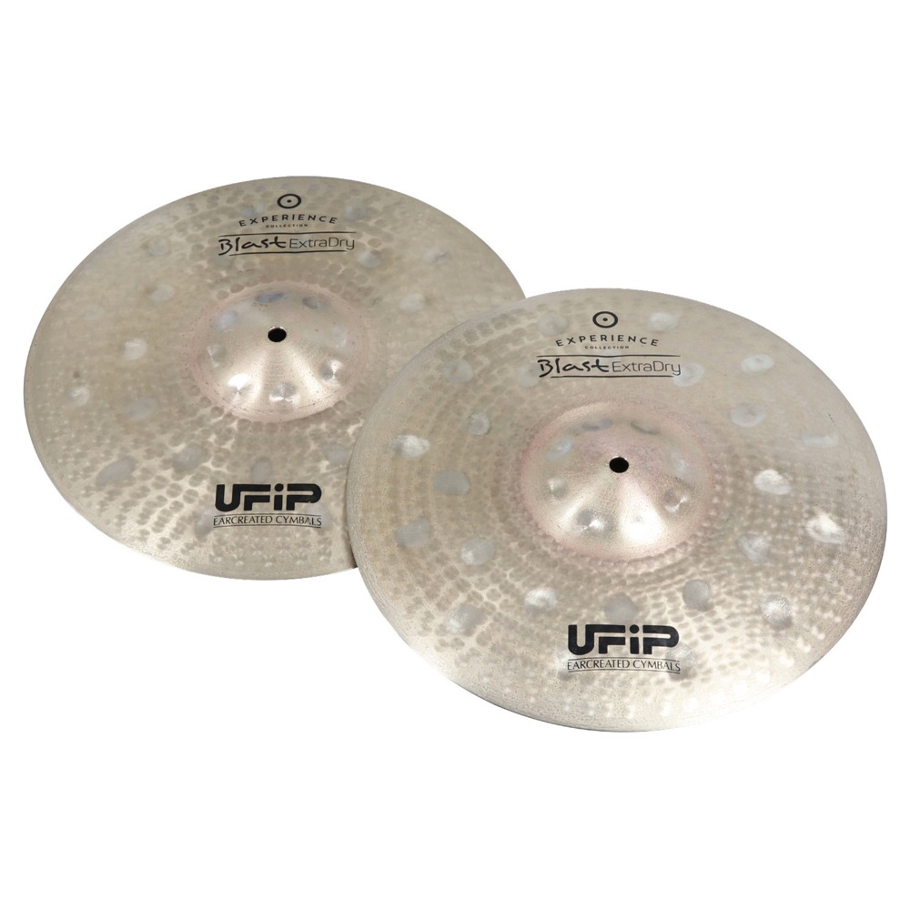 UFiP ES-16BHX Blast 16インチ Dry Hat Hi Extra ハイハットシンバル