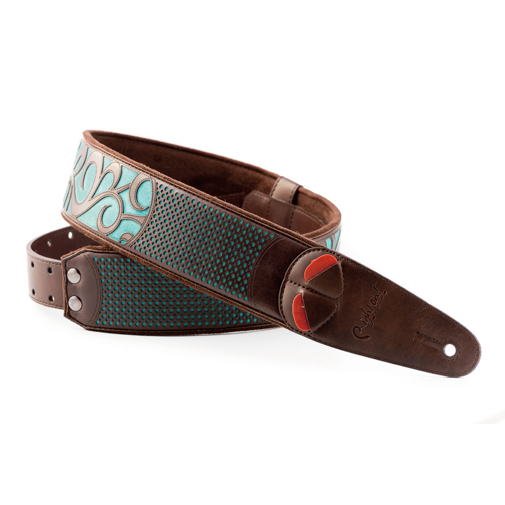 Righton! STRAPS NASHVILLE Teal ギターストラップ｜chuya-online チューヤオンライン