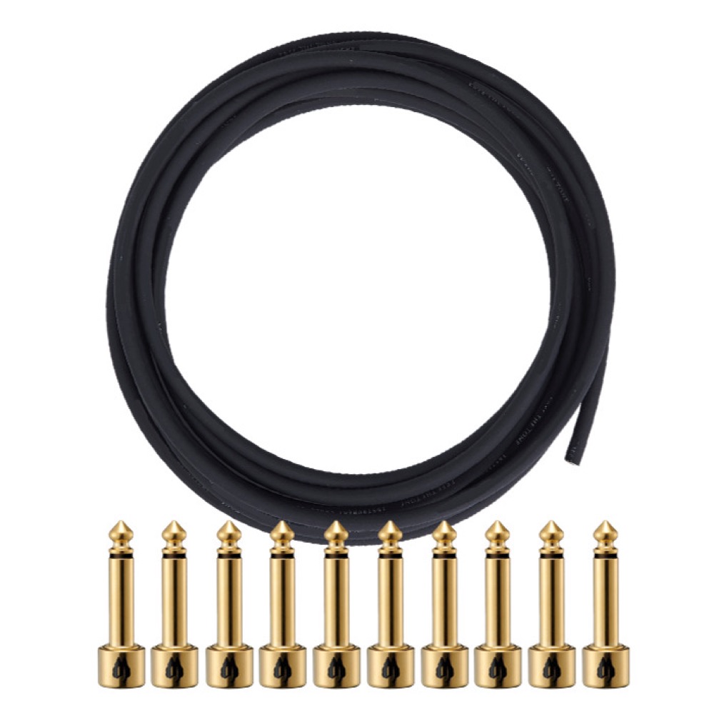 楽天市場】Free The Tone SL-4L-GD-10K ソルダーレスケーブルキット