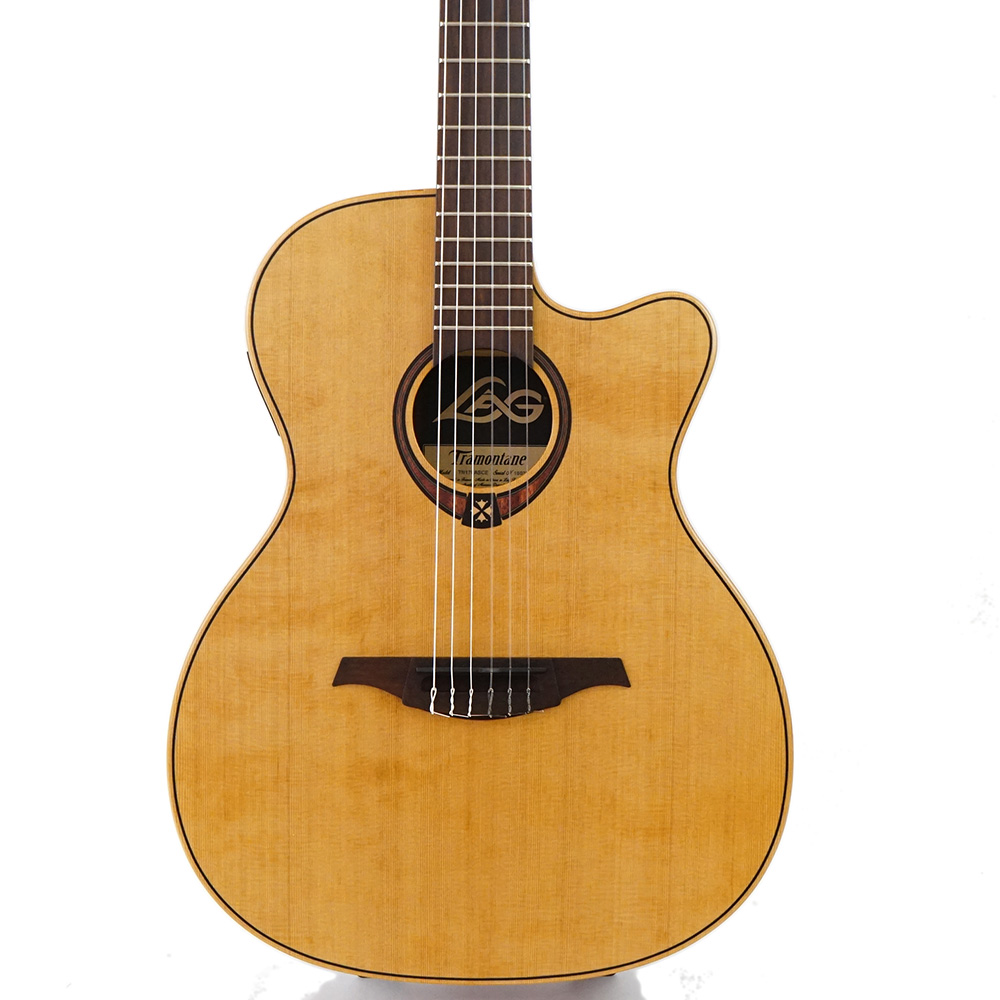 公式 Lag Guitars Tn170asce Nylon Auditorium Slim Cutaway エレクトリックガットギター クラシックギター Chuya Online Web限定 Hazle Com