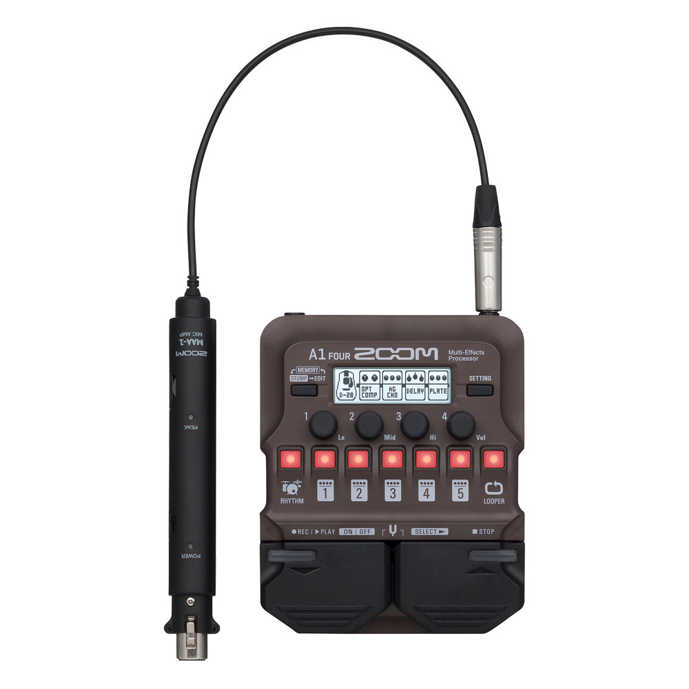 ZOOM ズーム AC-2 アコースティックプリアンプ エフェクター AC-2 Acoustic Creator | ZOOM