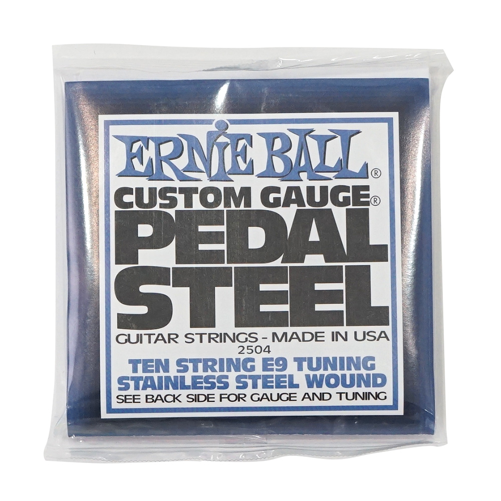 楽天市場 Ernie Ball 2504 Pedal Steel 10 String E9 Tuning Stainless Steel Wound ペダルスチールギター弦 Chuya Online