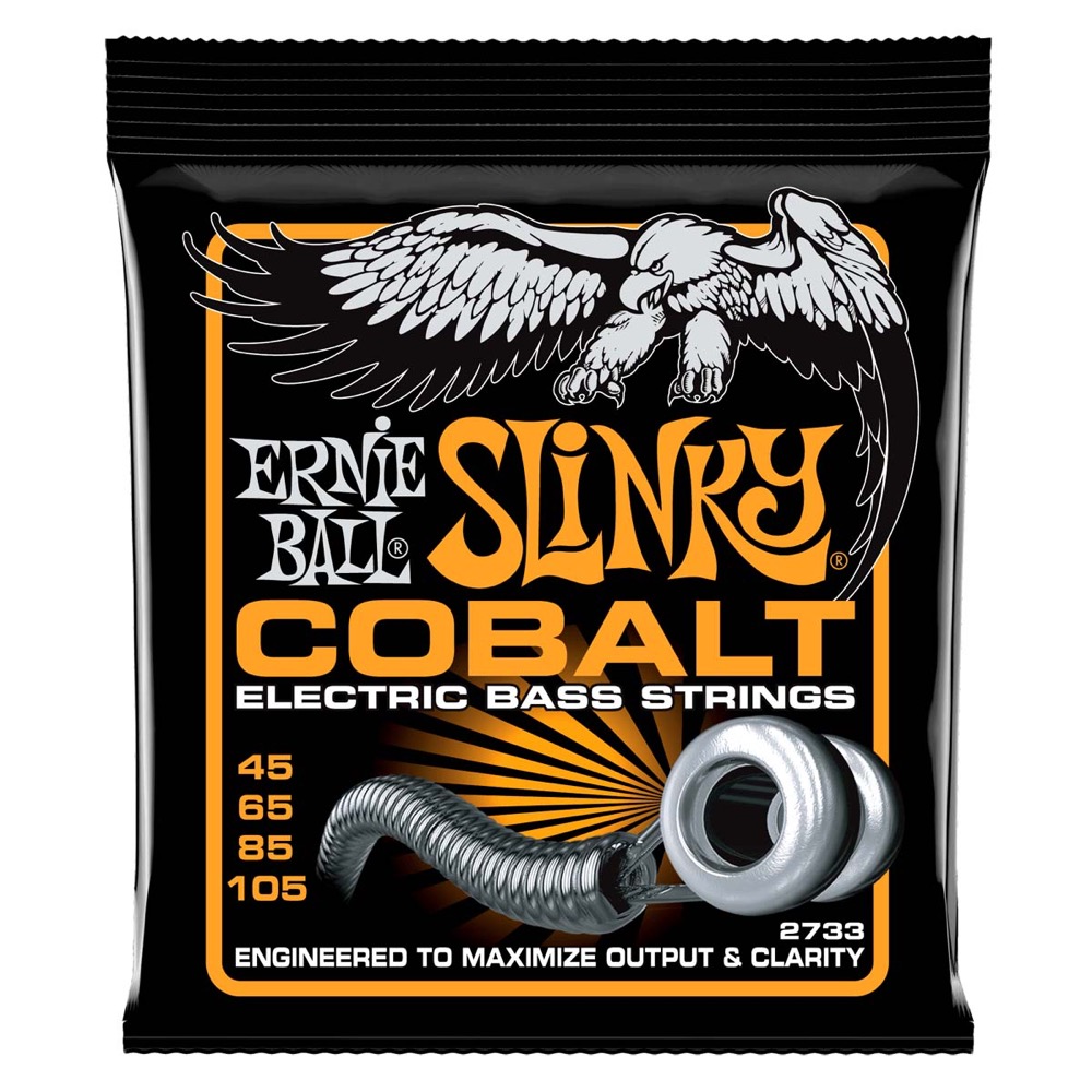 アーニーボール ERNIE BALL 2733 Hybrid Slinky Cobalt 45-105 Gauge エレキベース弦