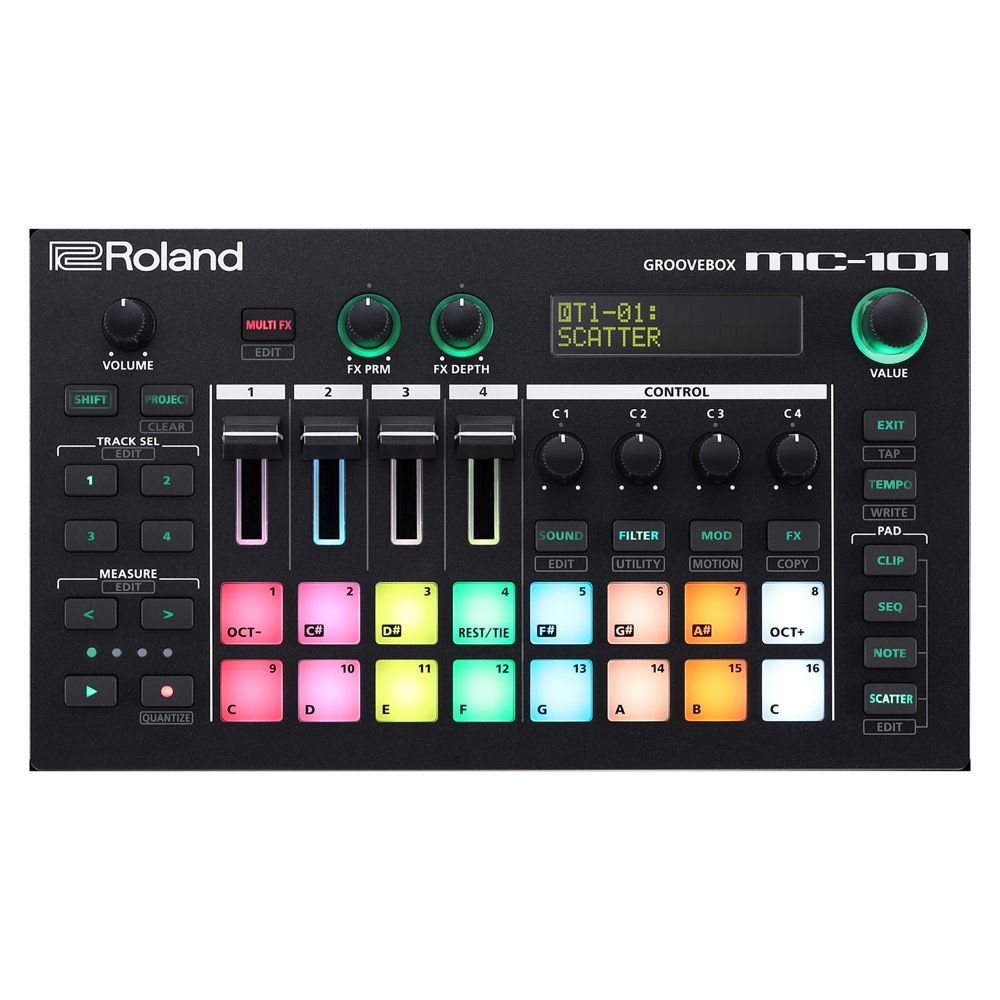 楽天市場】Roland MC-707 GROOVEBOX : MUSICLAND KEY -楽器-