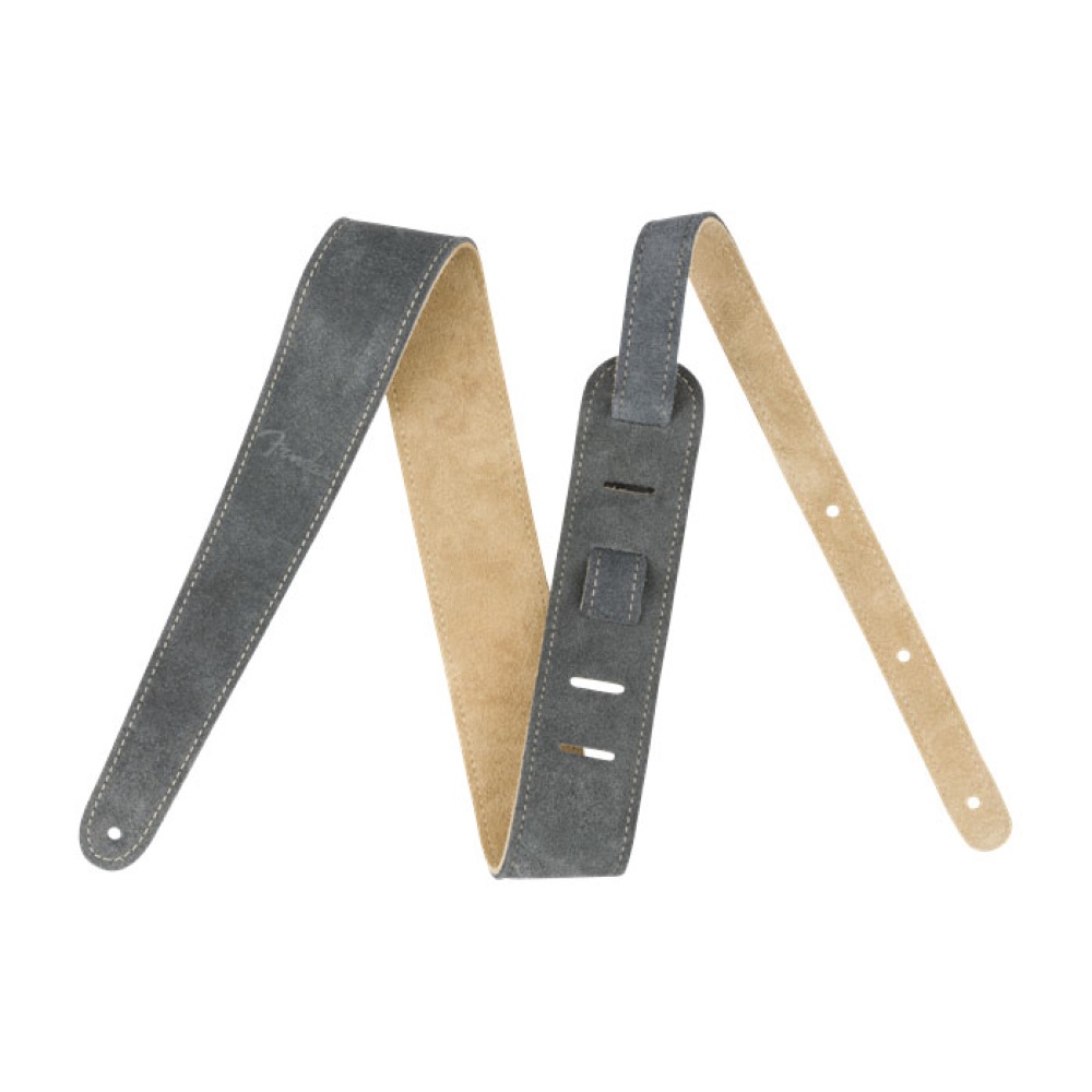 楽天市場】Fender Suede Strap -Gray/Tan Reversible- ギター/ベース