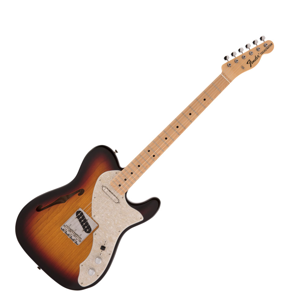 フェンダー Fender Made in Japan Heritage 60s Telecaster Thinline MN 3TS エレキギター｜chuya-online チューヤオンライン